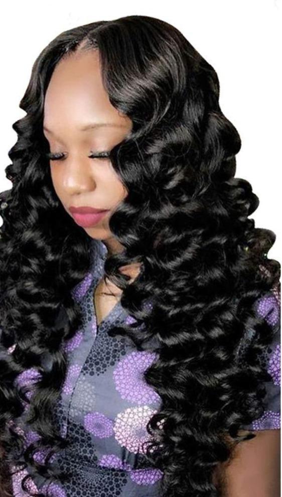 Loose Wave 10A Grade 3/4 bundles with 4x4 Closures & 13x4 Frontal - GlamAura