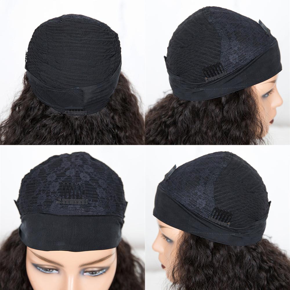 BeuMax Headband Afro Kinky curly Scarf Human Hair Wigs - GlamAura