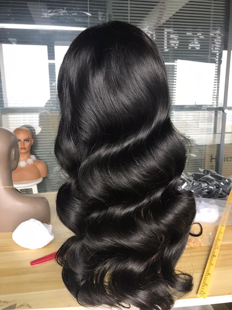 13x4 HD Transparent Lace Frontal Loose Body Wave Human Hair Wigs 180% - GlamAura