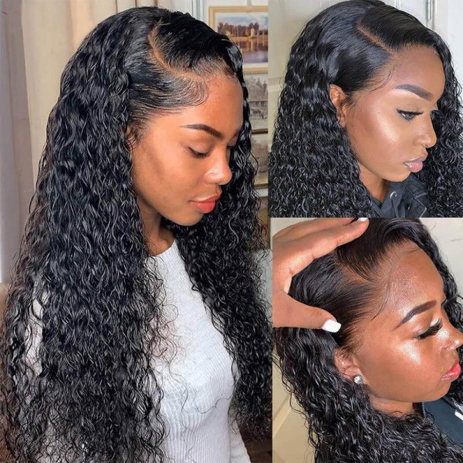 U Part Wig Jerry Curl Human Hair Wigs For Black Women Brazilian Remy H - GlamAura