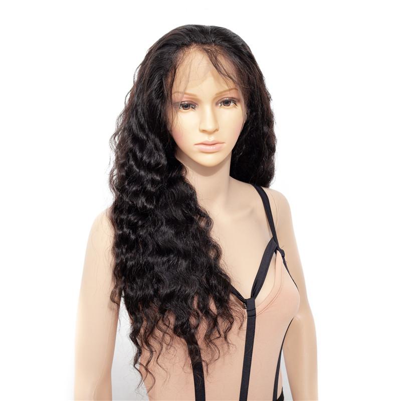 BeuMax Brazilian 13x4 Natural Wave Lace Front Human Hair Wigs - GlamAura