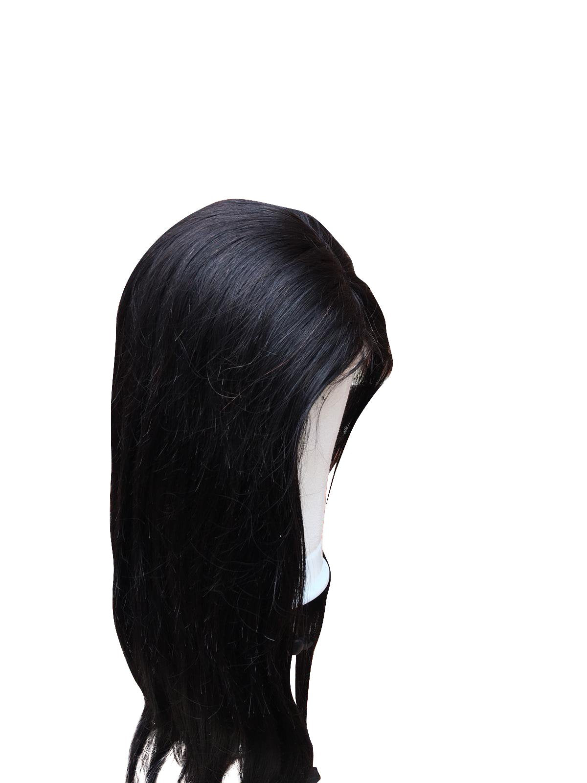 180% Density Full 2x6 Transparent Lace Front Straight Human Hair Wigs - GlamAura