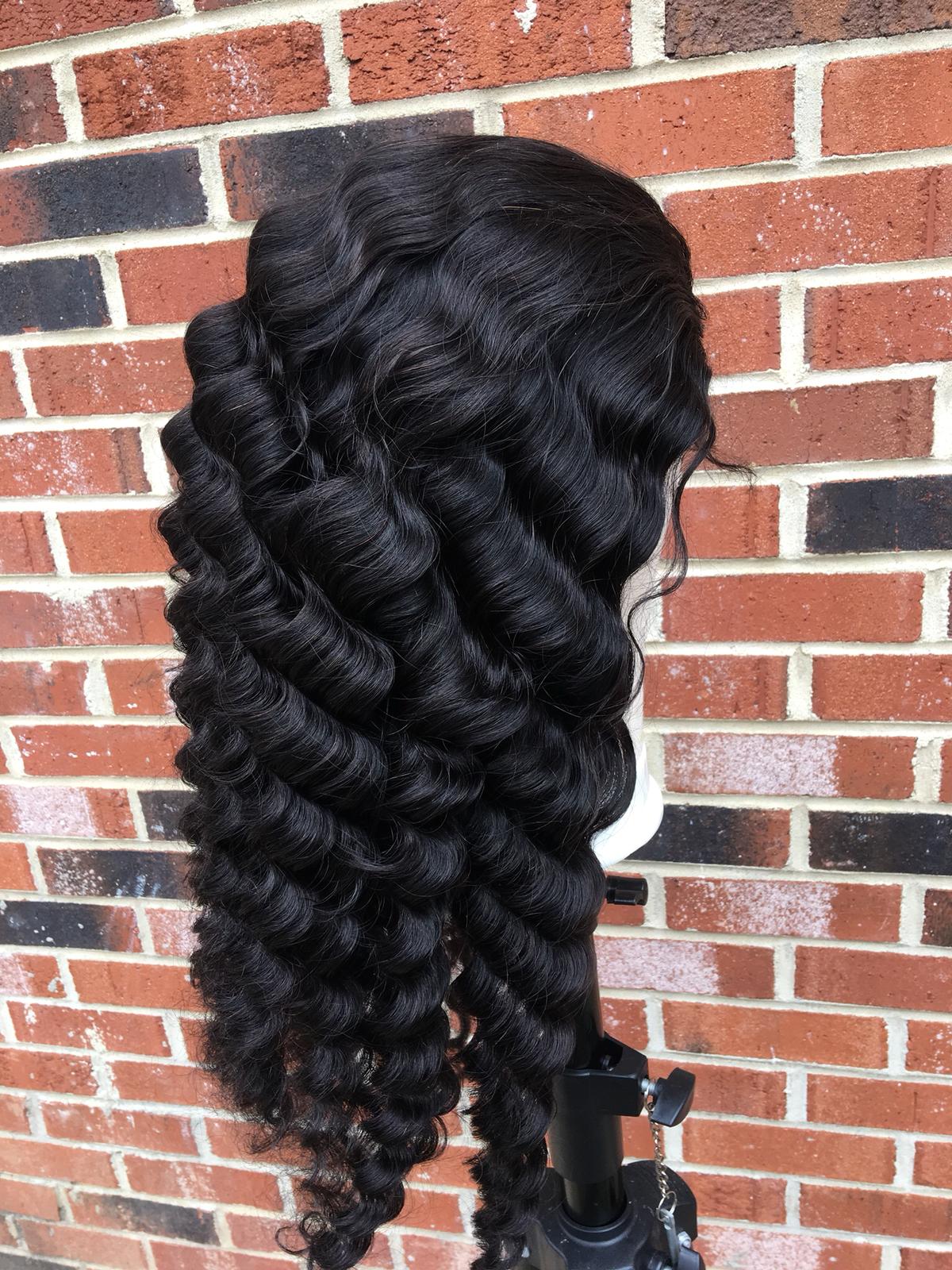 BeuMax 4x4 Loose Deep 5x5 Lace Closure 6x6 Human Hair Wigs - GlamAura
