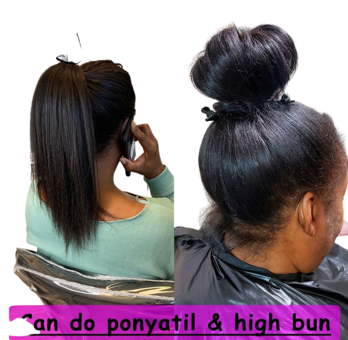 Mongalian Afro Kinky Curly i Tip Microlinks Braiding Human Hair Extens - GlamAura
