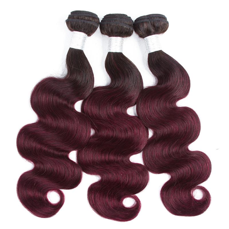 BeuMax 1B/99J Body Wave BUNDLES with CLOSURES & FRONTALS - GlamAura