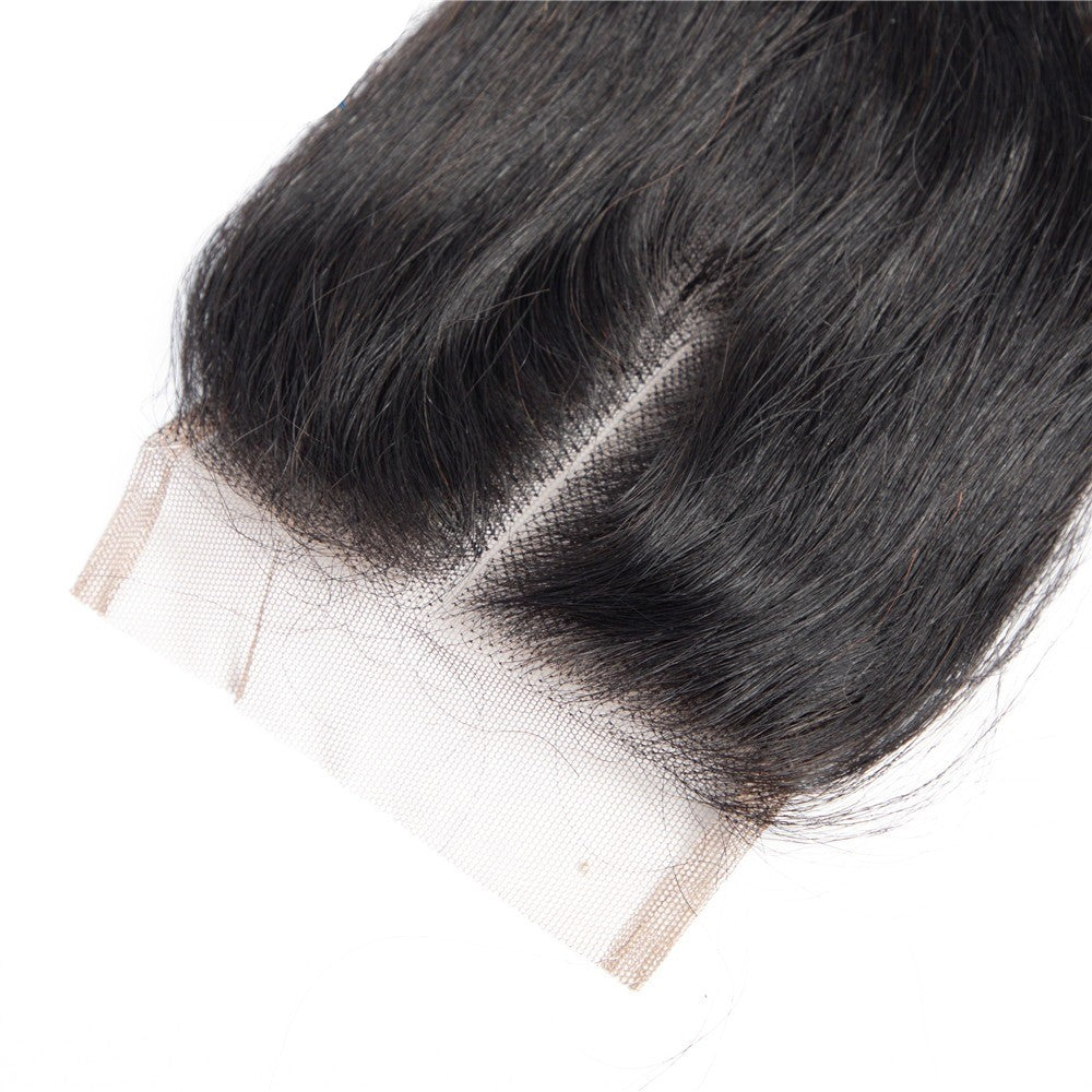10A Grade Brazilian 3/4 Spiral Curl Human Hair bundles with 4x4 Closur - GlamAura