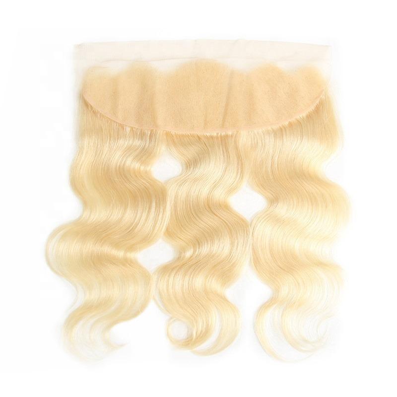Blonde Body Wave #1B/613 BUNDLES with CLOSURES & FRONTALS - GlamAura