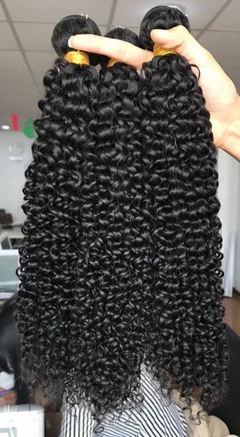 BeuMax 10A Grade 3/4 Kinky curly Bundles with 4x4 Closure Brazilian - GlamAura