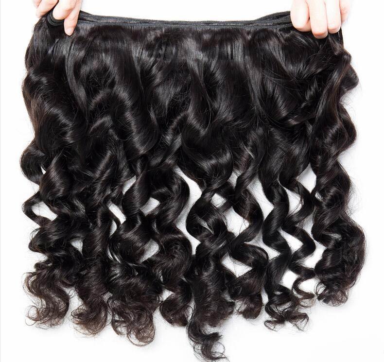 BeuMax 10A Grade 3/4 Loose Wave  Bundles with 4x4 Closure Brazilian - GlamAura