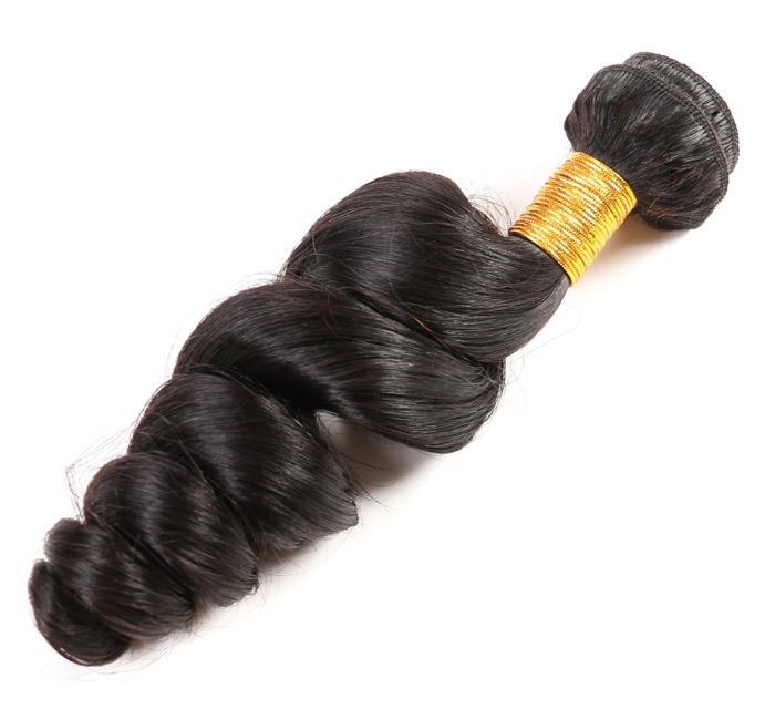 BeuMax 10A Grade 3/4 Loose Wave  Bundles with 4x4 Closure Brazilian - GlamAura