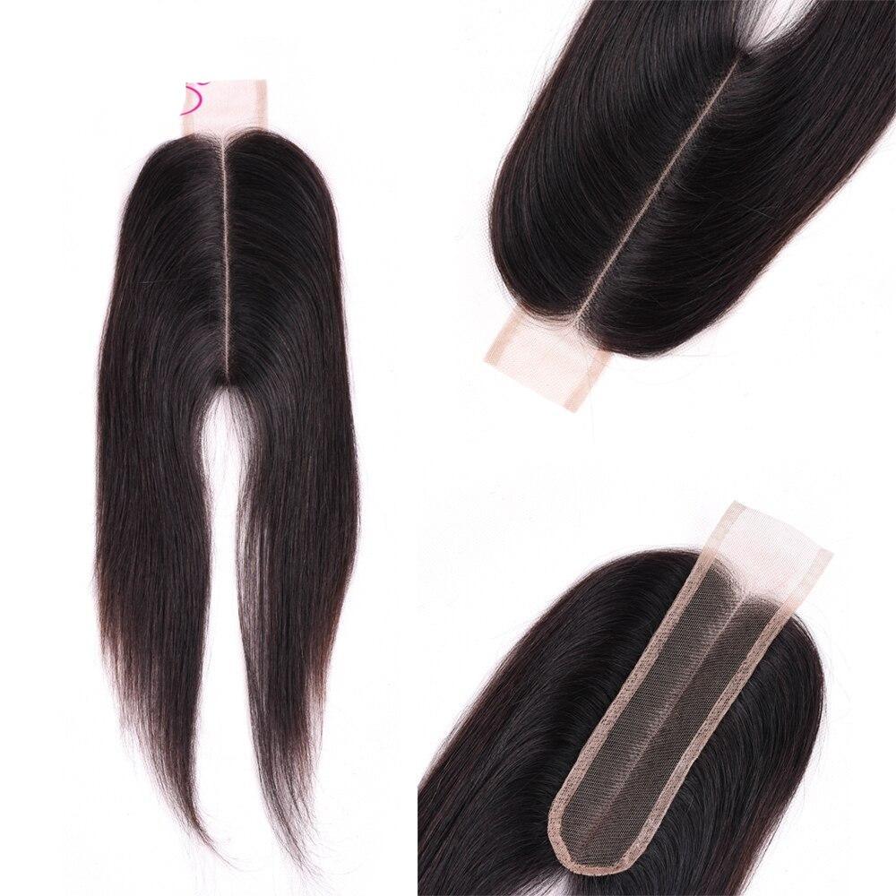 BeuMax 10A Grade 3/4 Straight Hair Bundles with 2x6 Closure Brazilian - GlamAura