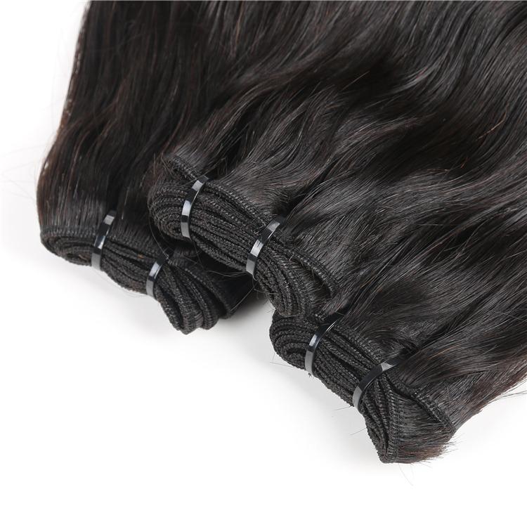 10A Grade 3/4 Straight Curve Fumi Human Hair bundles with 4x4 Closures - GlamAura