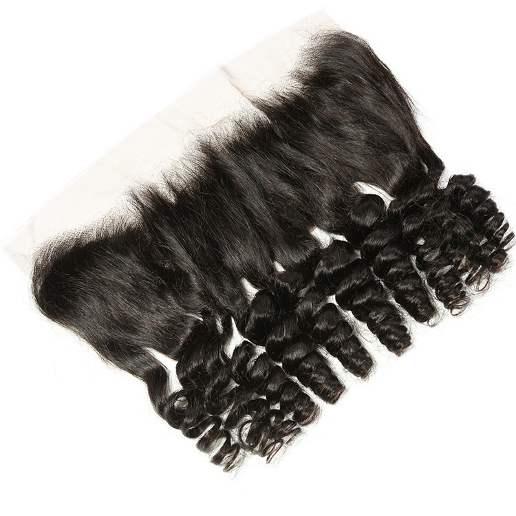 10A Grade Brazilian 3/4 Funmi Hair Human Hair bundles with 4x4 Closure - GlamAura