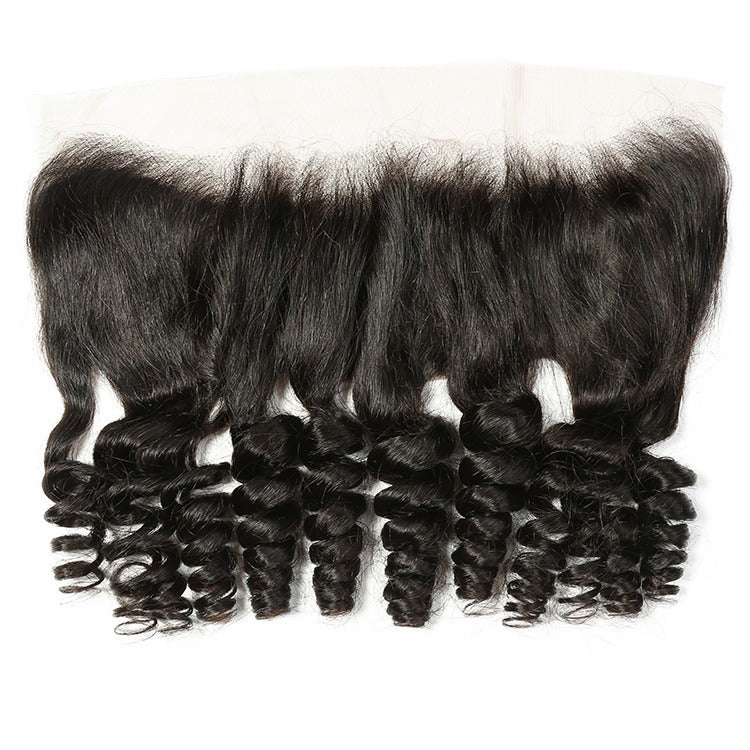 10A Grade Brazilian 3/4 Funmi Hair Human Hair bundles with 4x4 Closure - GlamAura