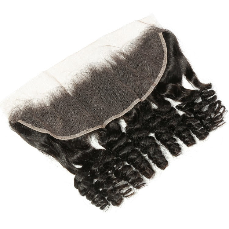 10A Grade Brazilian 3/4 Funmi Hair Human Hair bundles with 4x4 Closure - GlamAura