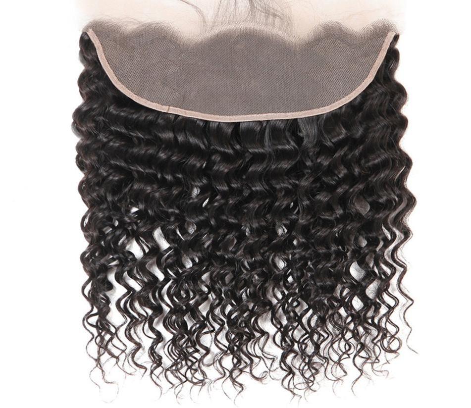 BeuMax 10A Grade 3/4 Jerry Curl bundles with 13x4 Frontal - GlamAura