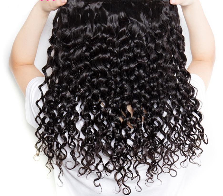 BeuMax 10A Grade 3/4 Jerry Curl bundles with 13x4 Frontal - GlamAura
