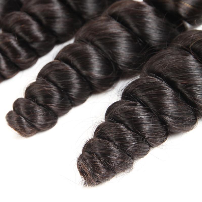 BeuMax 10A Grade 3/4 Loose Wave bundles with 13x4 Frontal - GlamAura