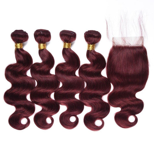 BeuMax 99J Body Wave BUNDLES with CLOSURES & FRONTALS - GlamAura