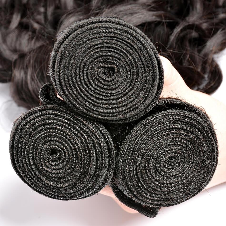 10A Grade 1/3/4 Jerry Curl Weave Brazilian Human Hair Extension Bundle - GlamAura
