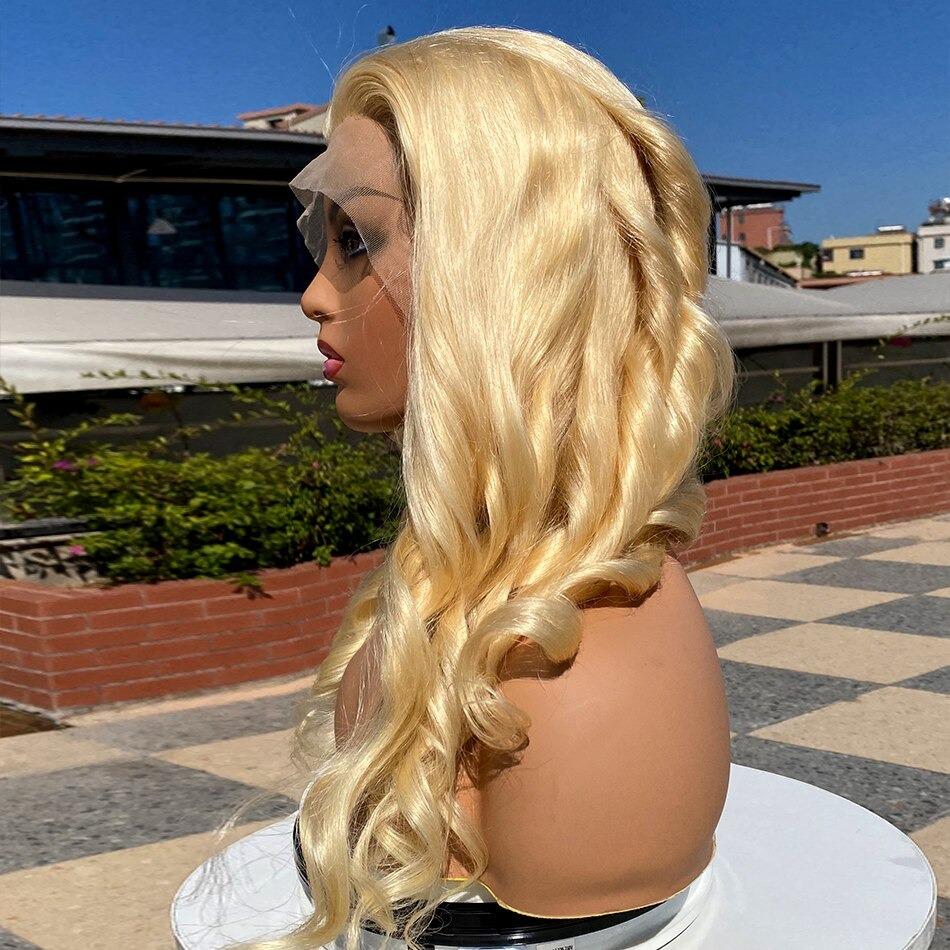 Loose Wave 613 Transparent Lace 13x4 Frontal Wig 4x4 Closure Wig 13x6x - GlamAura