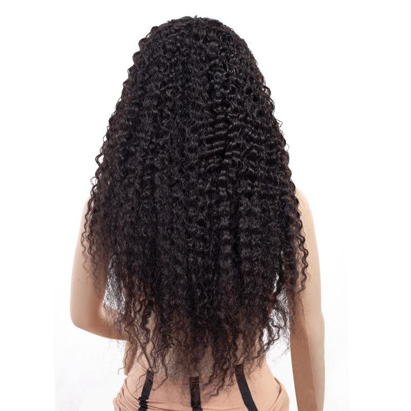 Beumax 13x6 Jerry Curl Lace Frontal Human Hair Wigs - GlamAura