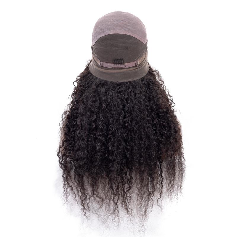 Beumax 13x6 Jerry Curl Lace Frontal Human Hair Wigs - GlamAura