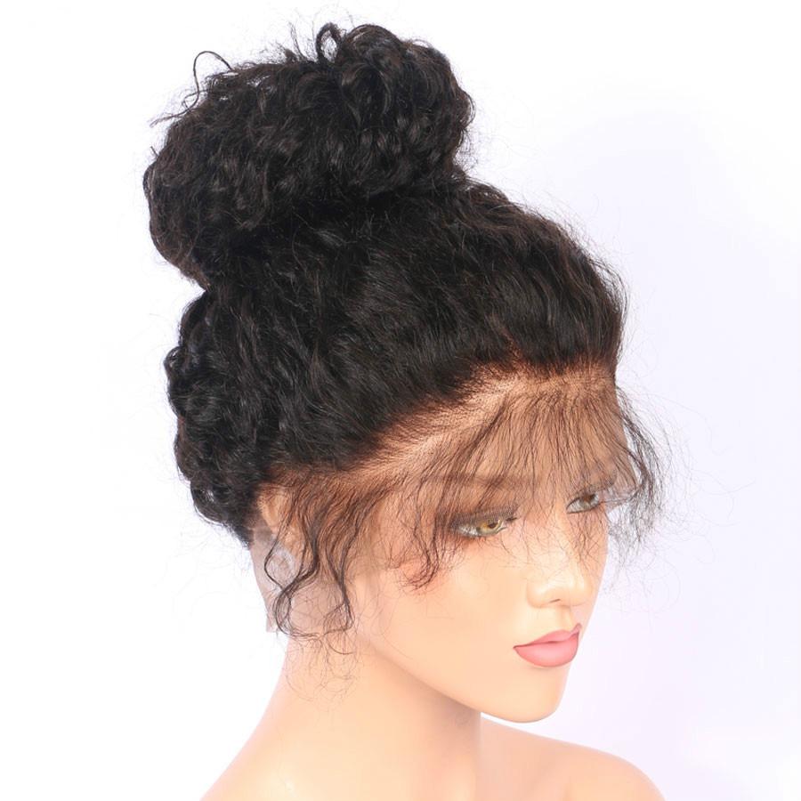 Beumax 13x6 Jerry Curl Lace Frontal Human Hair Wigs - GlamAura