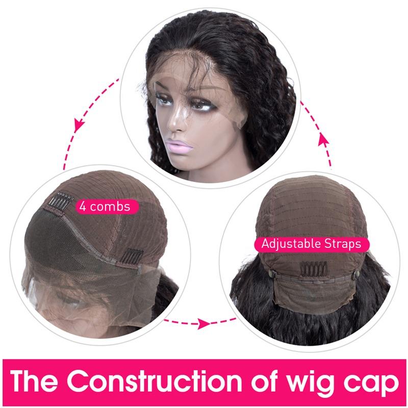 Beumax 13x6 Jerry Curl Lace Frontal Human Hair Wigs - GlamAura