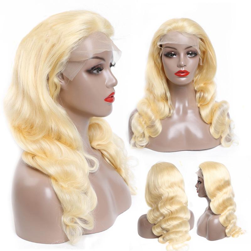 Body Wave 613 Transparent Lace 13x4 Frontal Wig 4x4 Closure Wig 13x6x1 - GlamAura