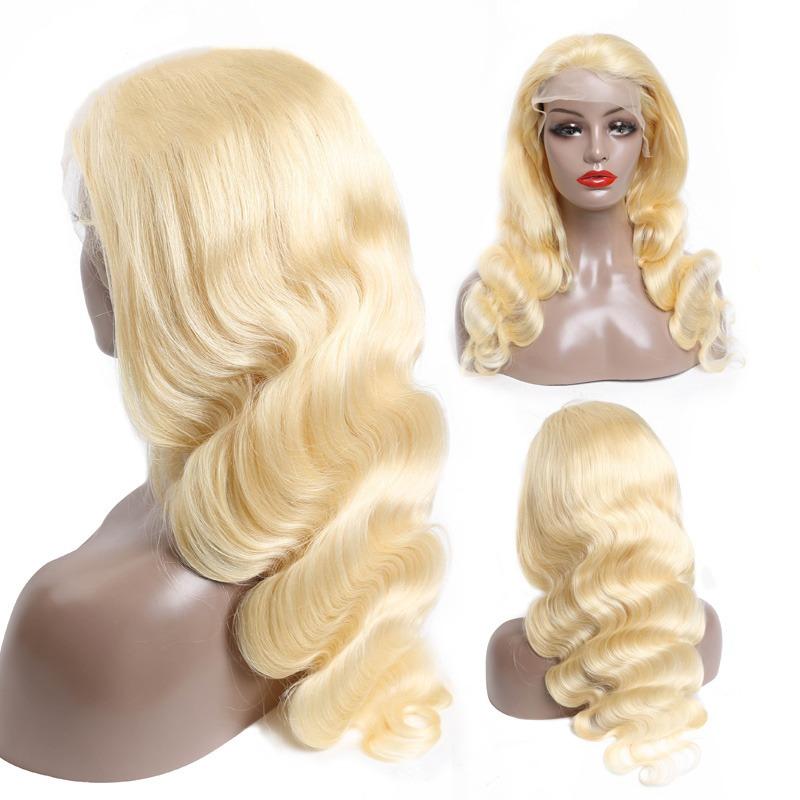 Body Wave 613 Transparent Lace 13x4 Frontal Wig 4x4 Closure Wig 13x6x1 - GlamAura