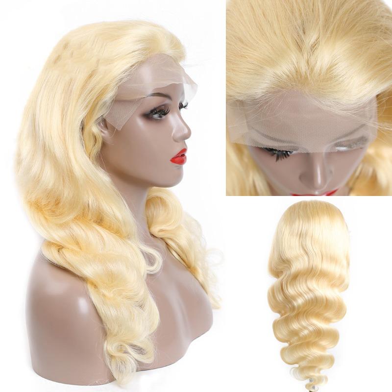 Body Wave 613 Transparent Lace 13x4 Frontal Wig 4x4 Closure Wig 13x6x1 - GlamAura