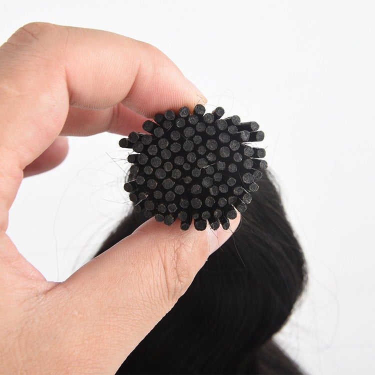 Body Wave Human Hair i Tip Microlinks Bulk Braiding Human Hair Bundles - GlamAura