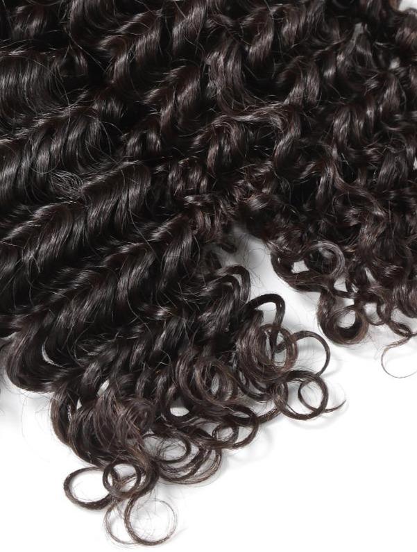 BeuMax 10A Grade 3/4 Deep Wave  Bundles with 4x4 Closure Brazilian - GlamAura