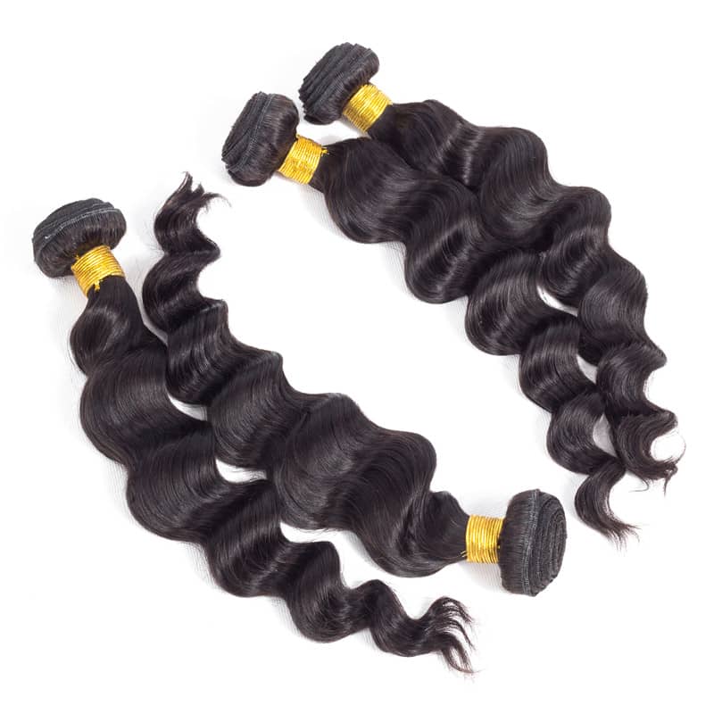 10A Grade 3/4 Loose Body Wave bundles with 4x4 Closures &13x4 Frontal - GlamAura