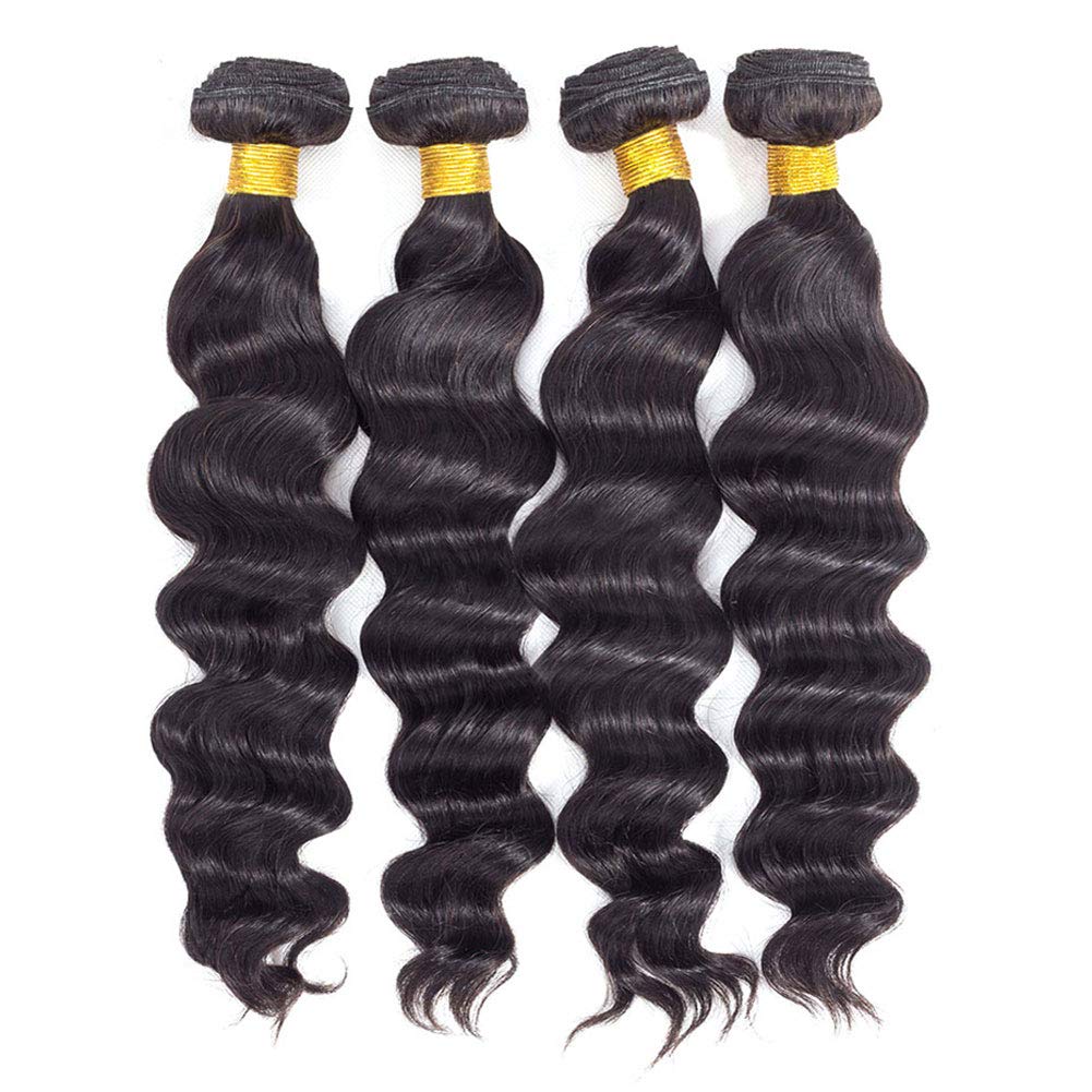 10A Grade 3/4 Loose Body Wave bundles with 4x4 Closures &13x4 Frontal - GlamAura