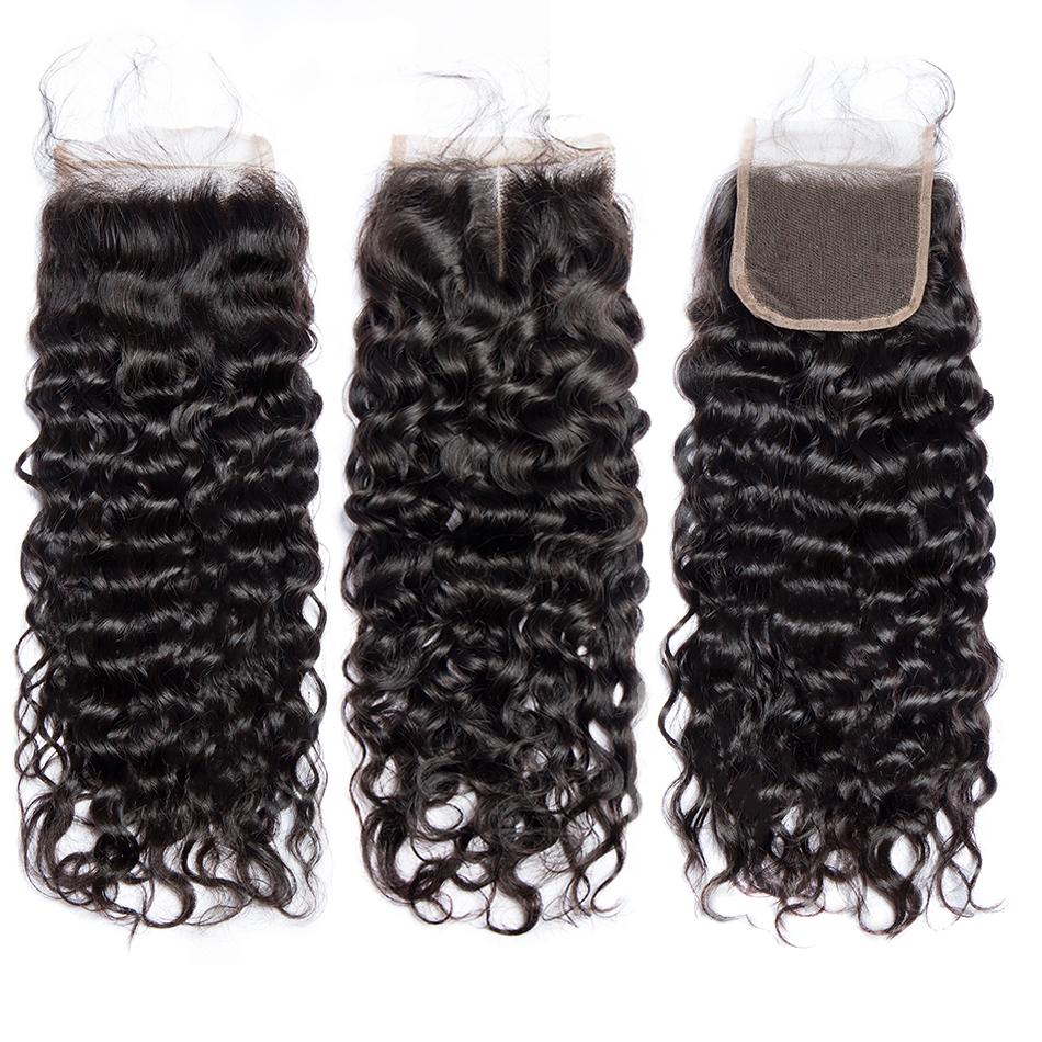 Brazilian Jerry Curl 10A Grade 3/4 bundles with 4x4 Closures & 13x4 Fr - GlamAura