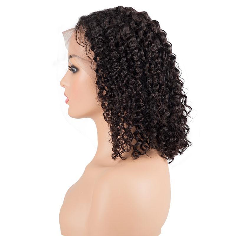 13x4 Deep Wave 13x6 Short Bob frontal 4x4 Lace 5x5 Closure Human Hair - GlamAura