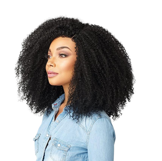 13x1x4 Afro Kinky Curly 13x1x6 T part Lace Transparent Human Hair