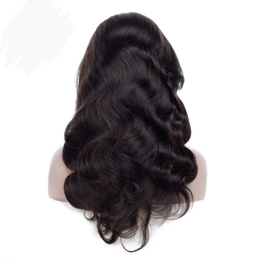 13x1x4 Body Wave 13x1x6 T part Lace Transparent Human Hair Wigs 180% D - GlamAura