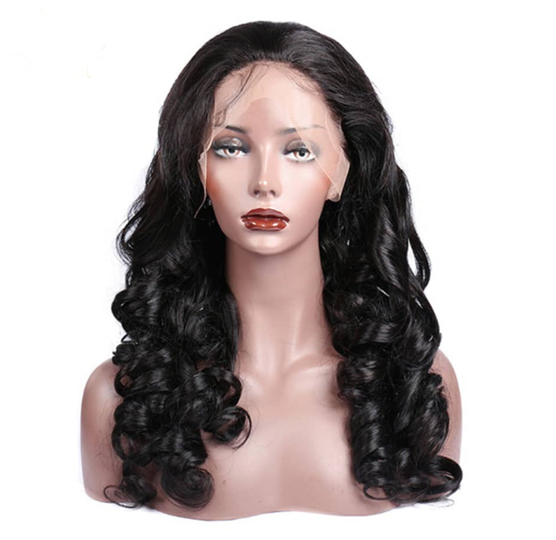 13x1x4 Loose Wave 13x1x6 T part Lace Transparent Human Hair Wigs 180% - GlamAura