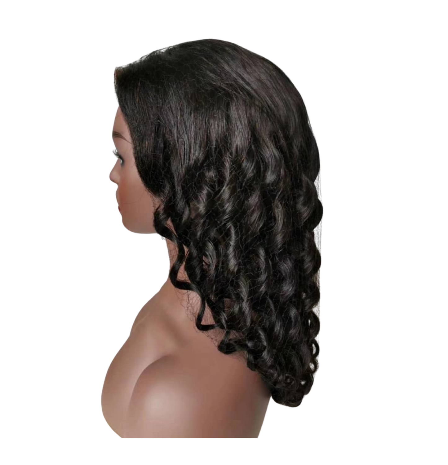 13x1x4 Loose Wave 13x1x6 T part Lace Transparent Human Hair Wigs 180% - GlamAura