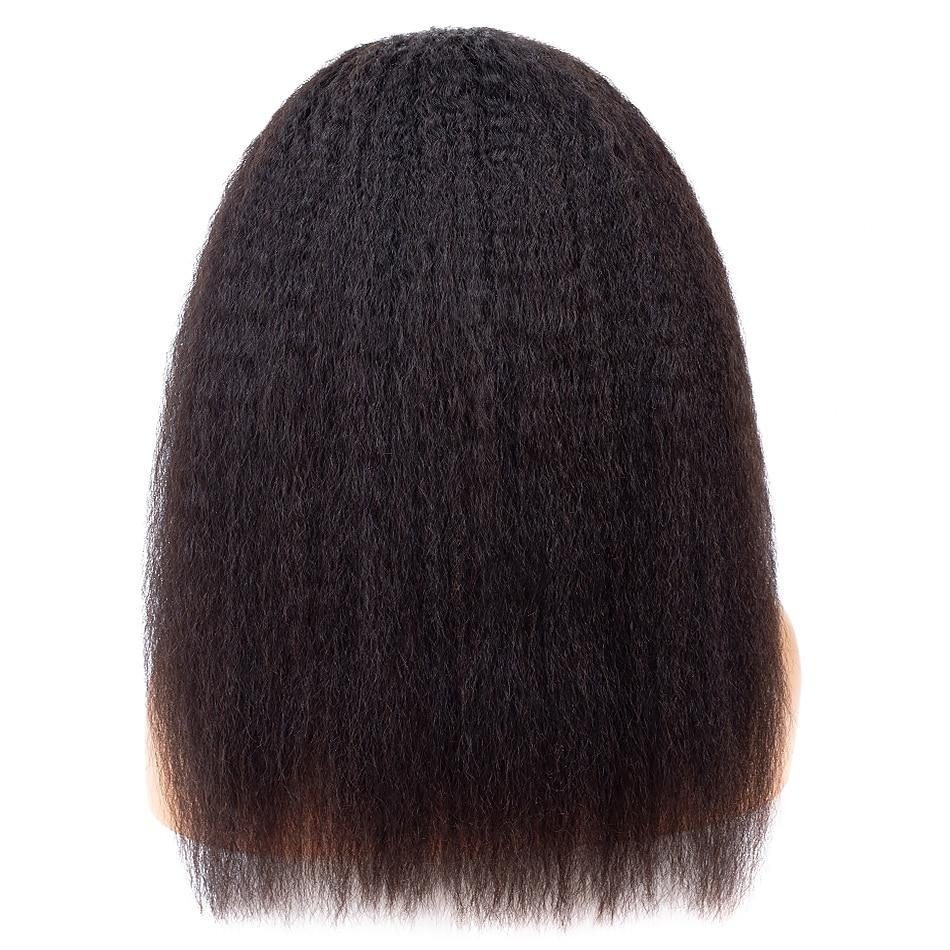 13x4x1 Kinky Straight 13x1x6 T part Lace Transparent Human Hair Wigs