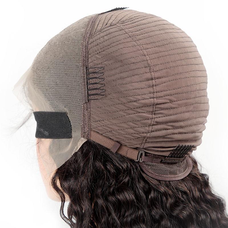 BeuMax Brazilian 13x4 Curly Lace Front Human Hair Wigs - GlamAura
