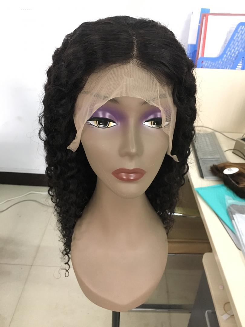 BeuMax Brazilian 13x4 Jerry Curl Lace Front Human Hair Wigs - GlamAura