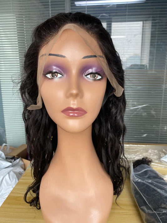 BeuMax Brazilian 13x4 water Wave Lace Front Human Hair Wigs - GlamAura