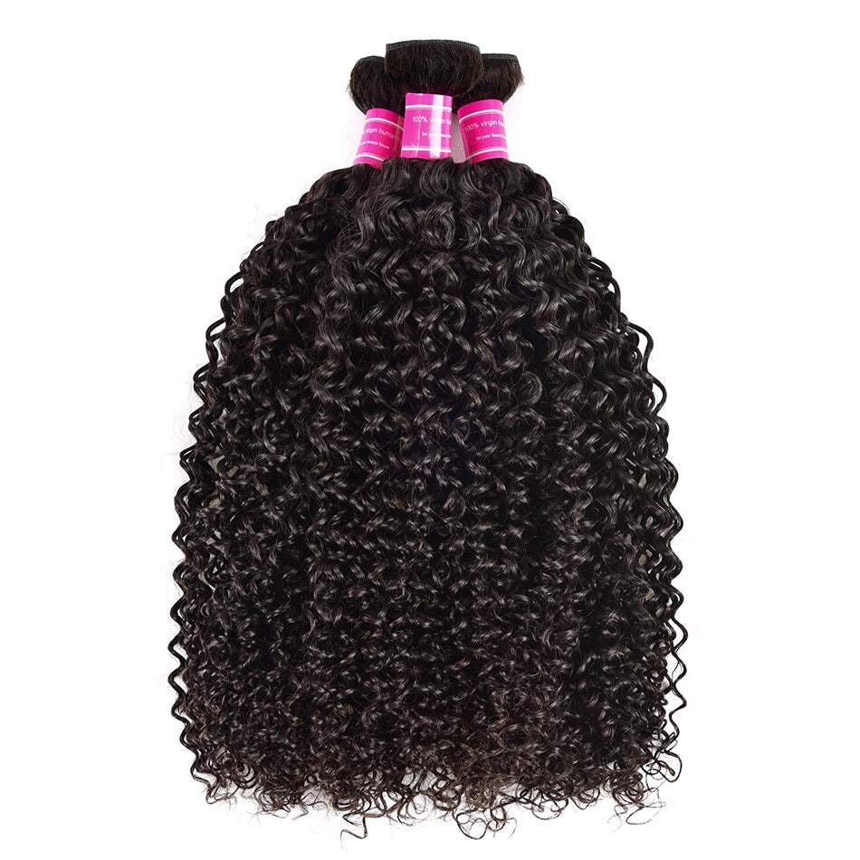 Wholesale 5/6/10/12 Bundles Brazilian Kinky Curly 10A Grade Human Hair - GlamAura