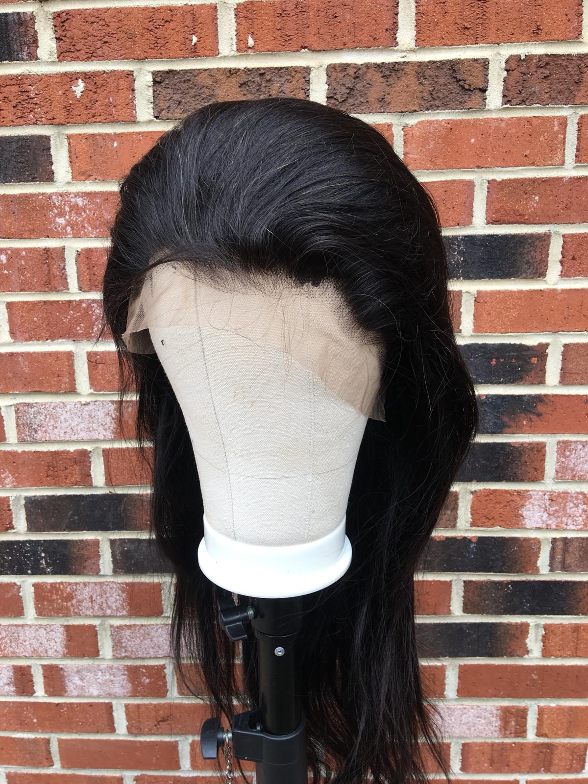 BeuMax Brazilian 13x4 Straight Lace Front Human Hair Wigs - GlamAura