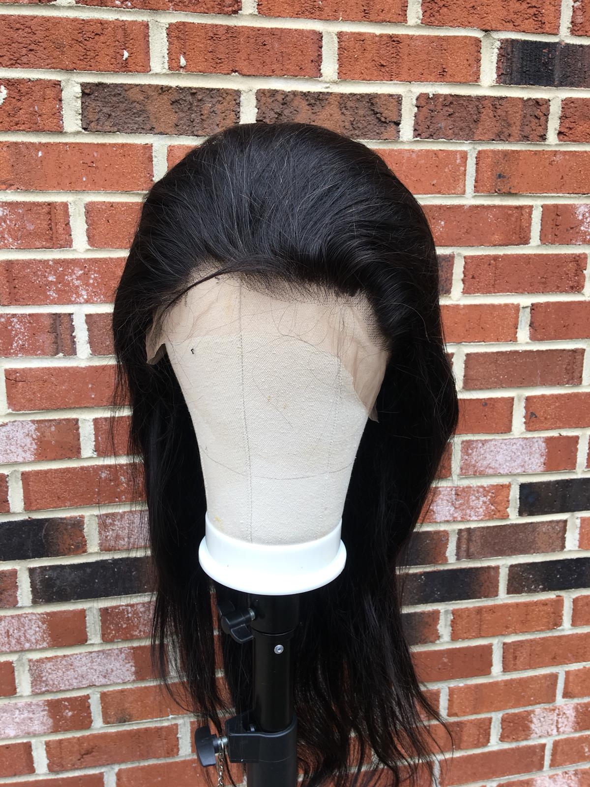 BeuMax Brazilian 13x4 Straight Lace Front Human Hair Wigs - GlamAura