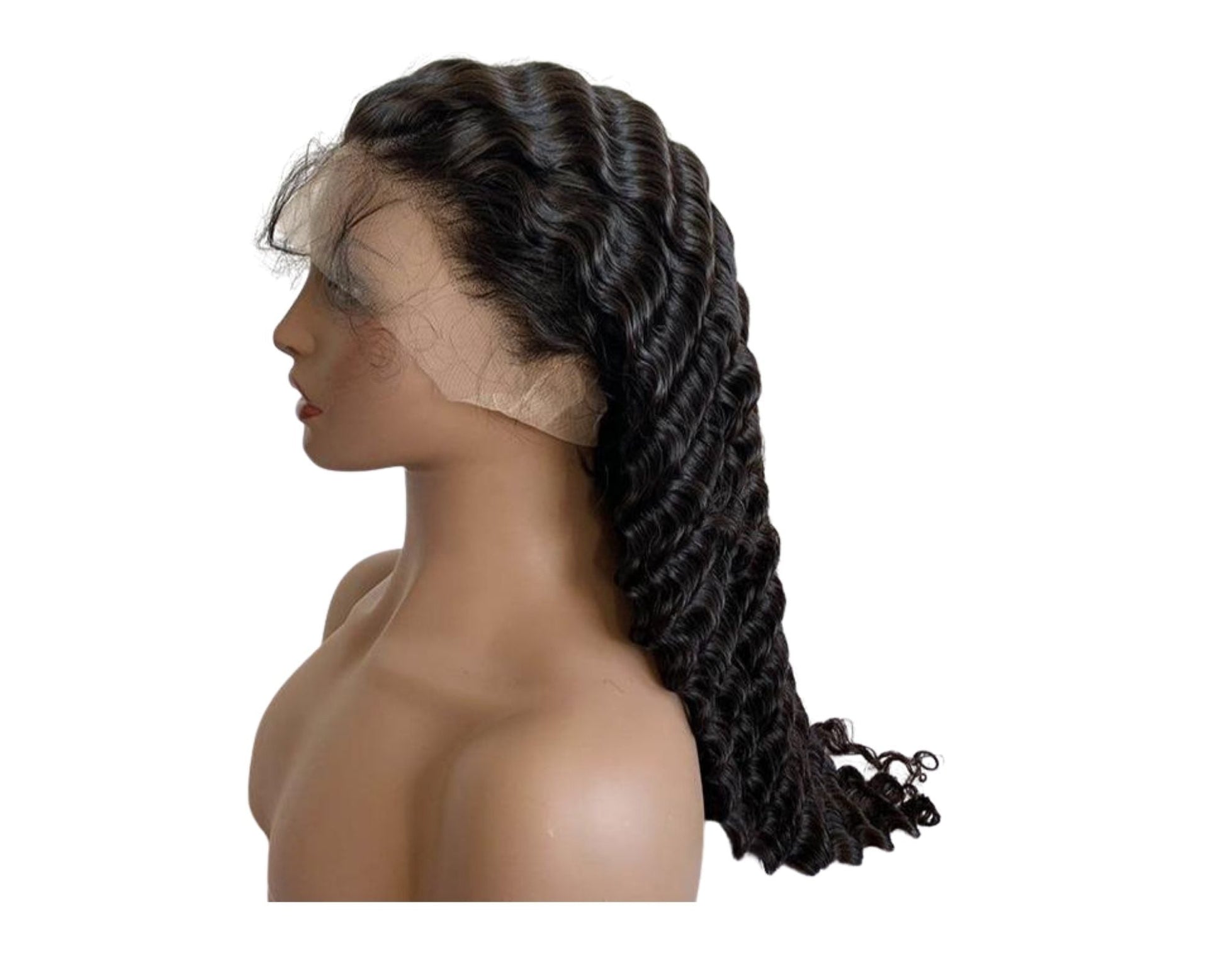 13x4 HD Transparent Lace Frontal Loose Deep Wave Human Hair Wigs 200% - GlamAura